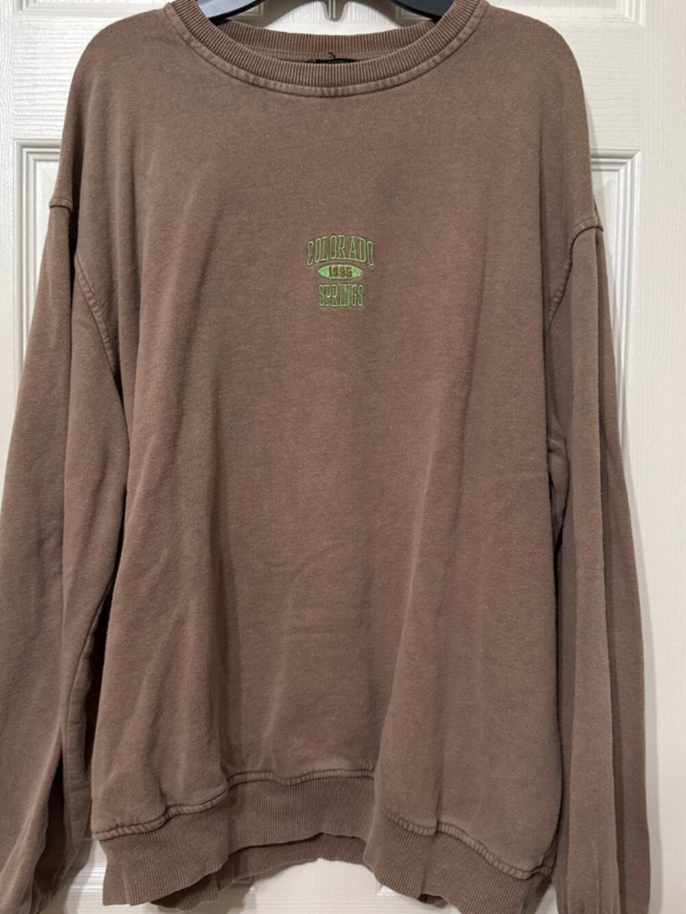 Brown Colorado Springs crewneck sweatshirt #sweatshirt #colorado
